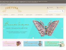 Tablet Screenshot of fortuna-jewellery.com